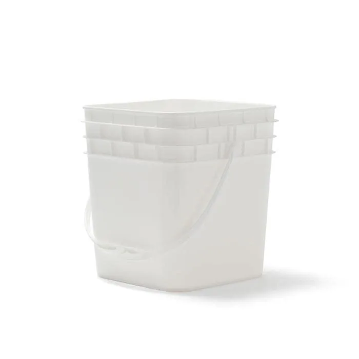 Square Bucket with Lid