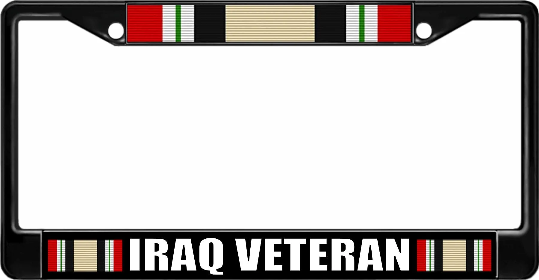 Veteran License Frame