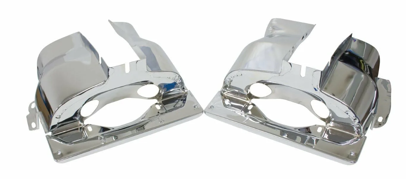EMPI Chrome Dual Port Cylinder Shrouds
