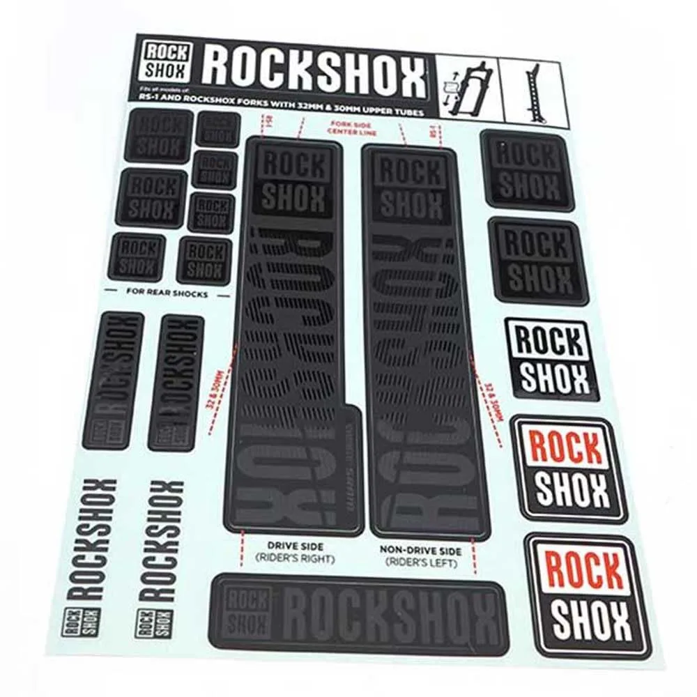 RockShox Decal Kit