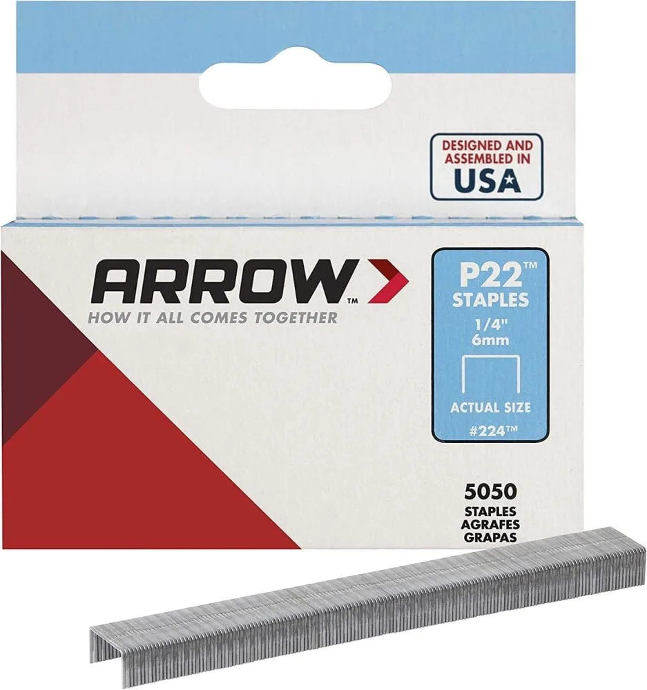 Arrow Fastener P22 Staples
