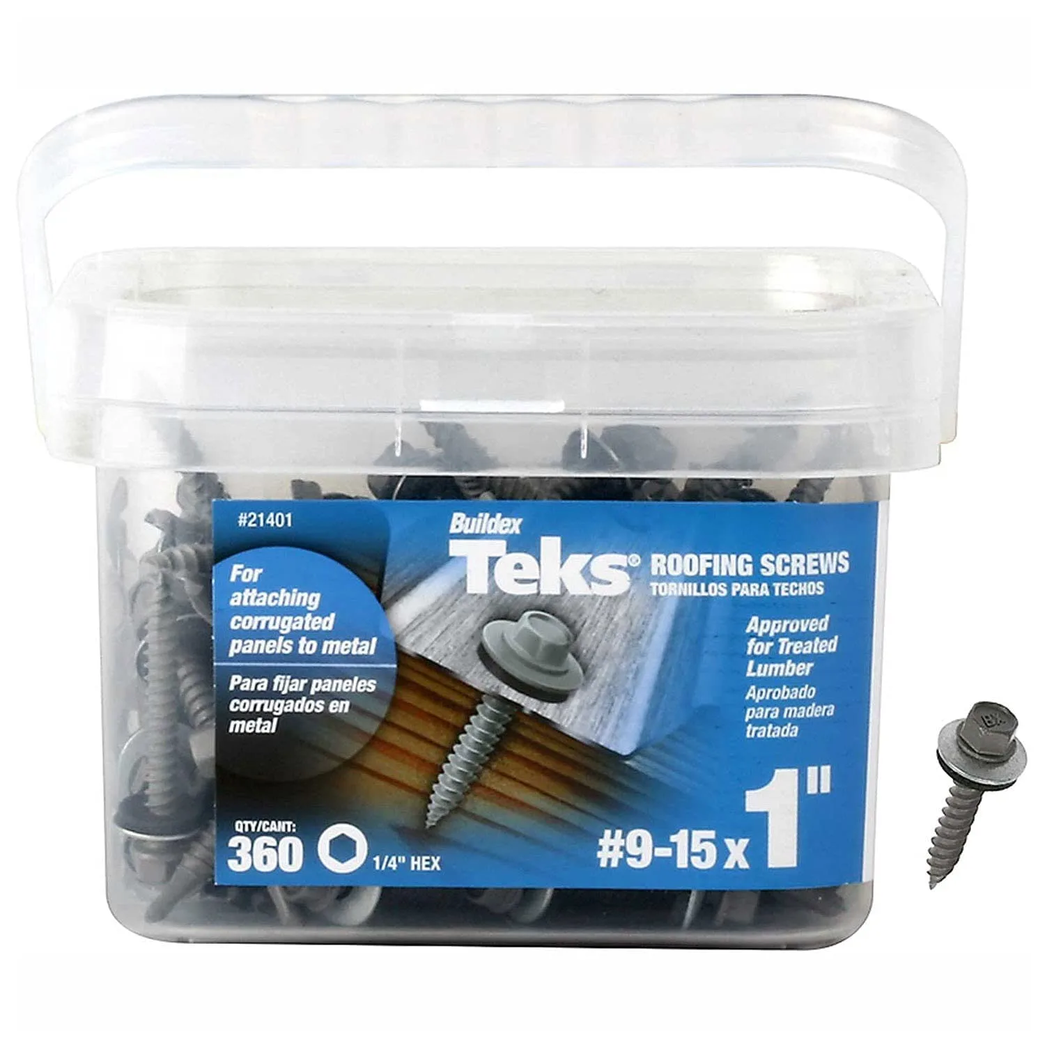Teks Metal Roofing Screws