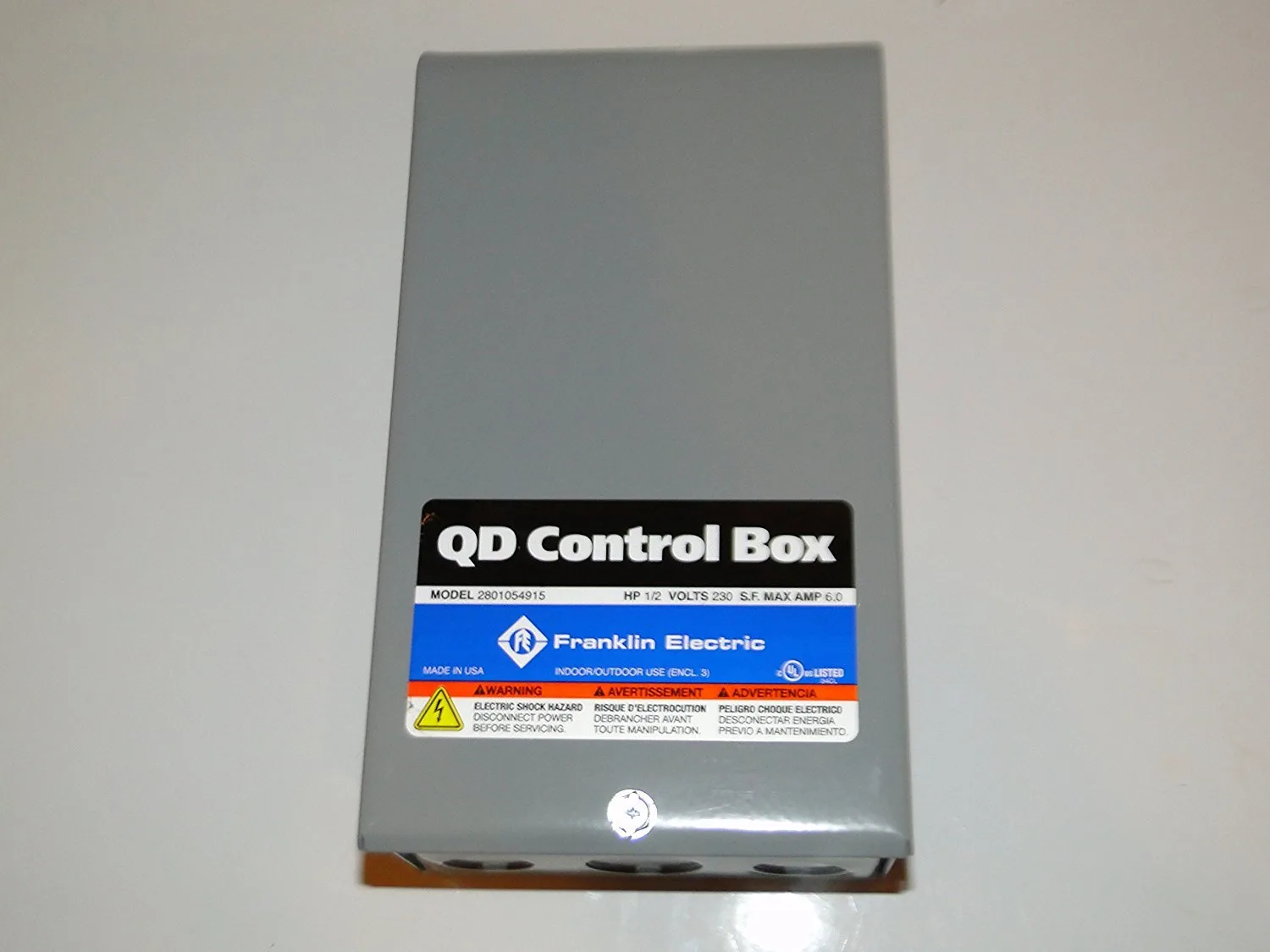 Franklin Electric Pump Control Box