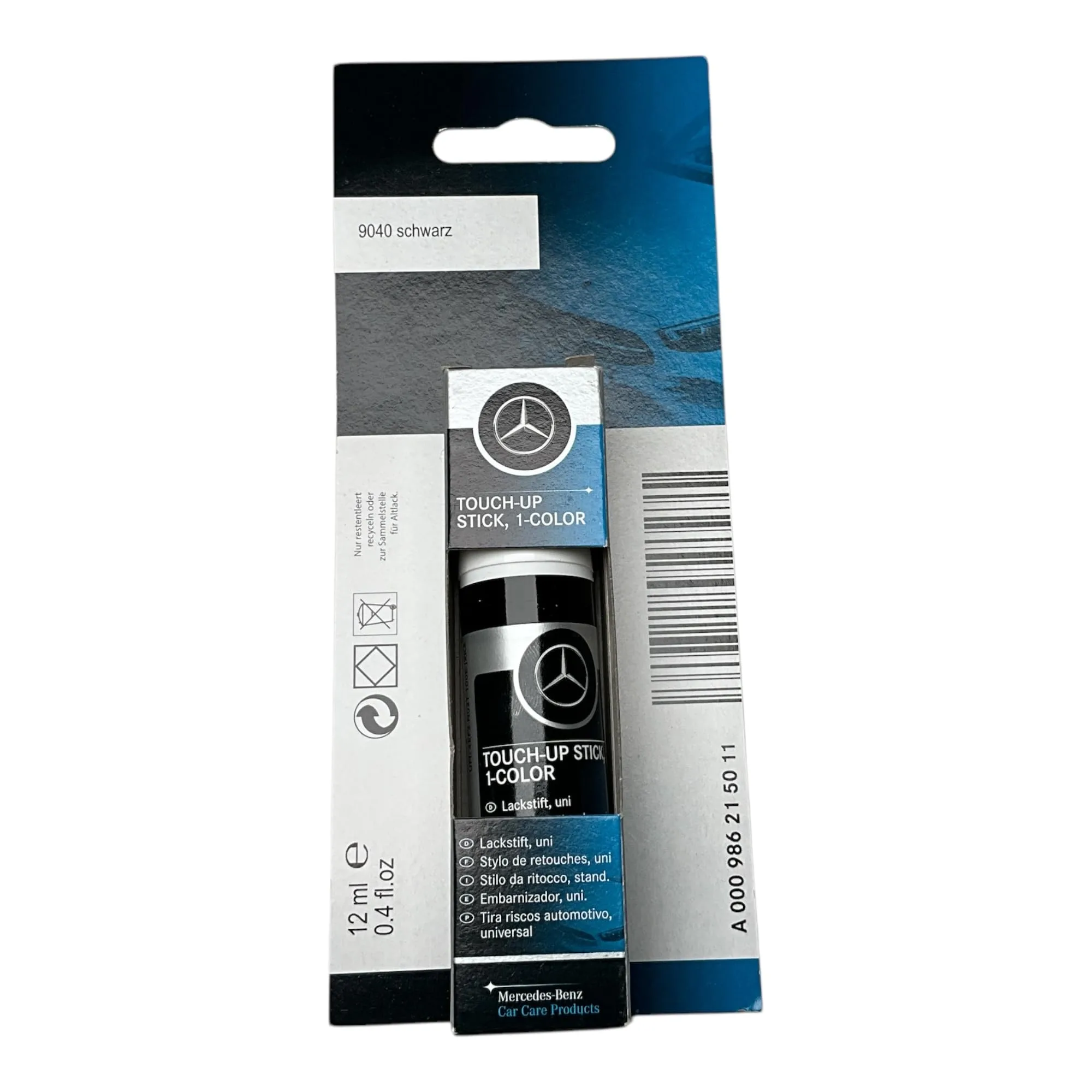 Mercedes Benz Black Touch Up Paint