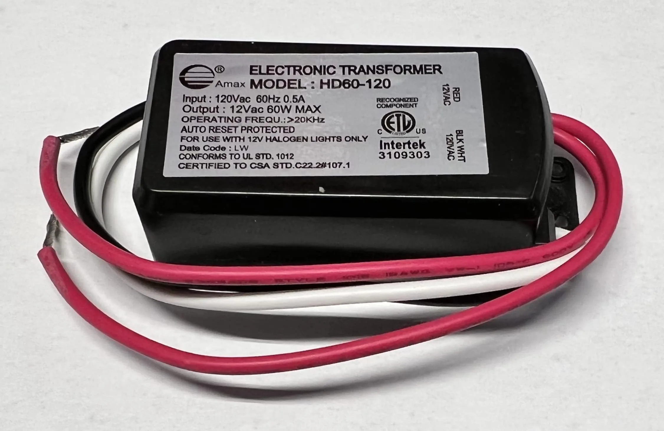 Electronic Low Voltage Transformer