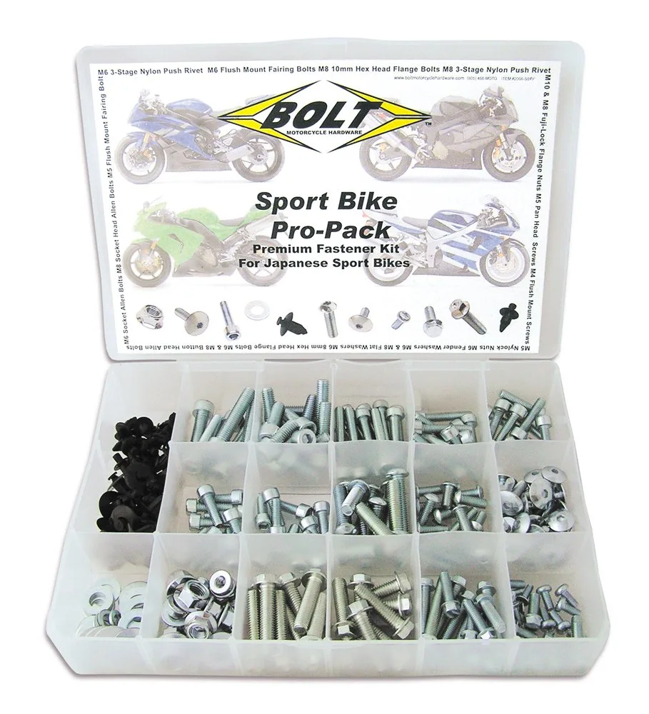 Premium Sportbike Hardware Kit