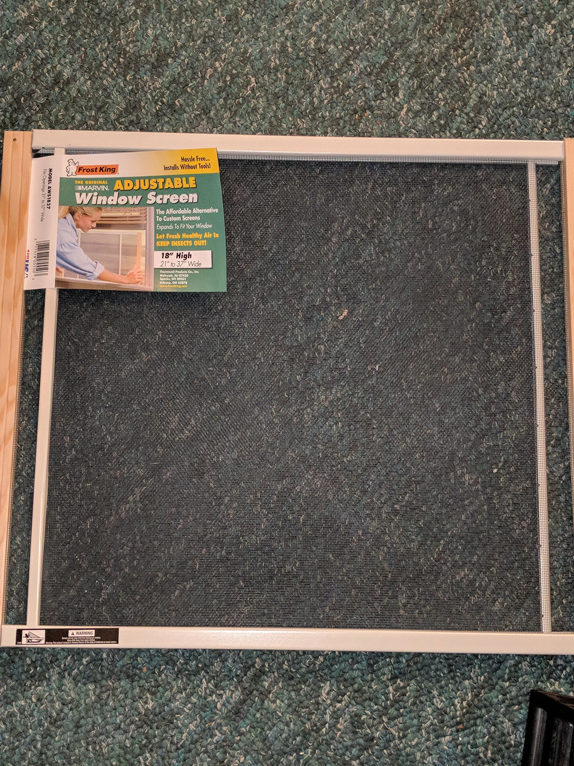 Adjustable Window Screen